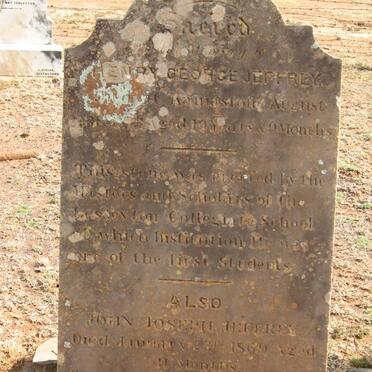 JEFFREY Henry George -1873 :: JEFFREY John Joseph -1869