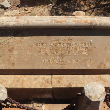 SHEPSTONE William -1873 &amp; Ann -1871 :: SHEPSTONE Henry Smith 1849-1874