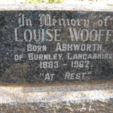 WOOFF Louise nee ASHWORTH 1883-1962