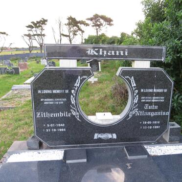 KHANI Zithembile 1942-1994 &amp; Tutu Ntlanganiso 1918-1997