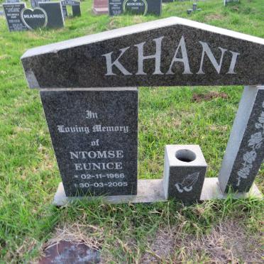KHANI Ntomse Eunice 1966-2005