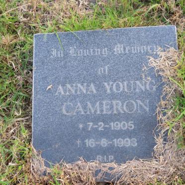 CAMERON Anna Young 1905-1993