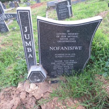 JUMBA Nofanisiwe 1958-2023