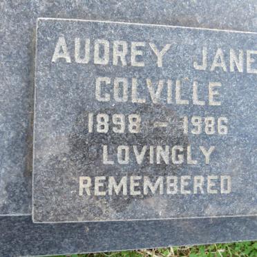 COLVILLE Audrey Jane 1898-1986