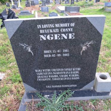 NGENE Bulukazi Conny 1961-2003