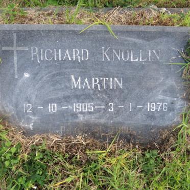 MARTIN Richard Knollin 1905-1976