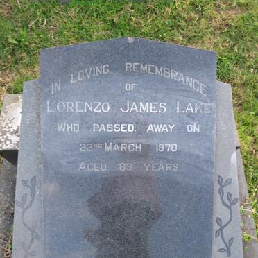 LAKE Lorenzo James -1970