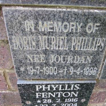 PHILLIPS Doris Muriel nee JOURDAN 1900-1998