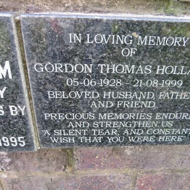 HOLLAND Gordon Thomas 1928-1999