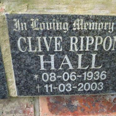 HALL Clive Rippon 1936-2003