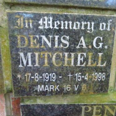 MITCHELL Denis A.G. 1919-1998