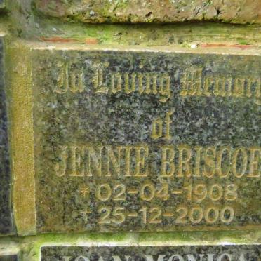 BRISCOE Jennie 1908-2000