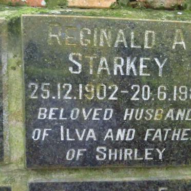 STARKEY Reginald A. 1902-1981