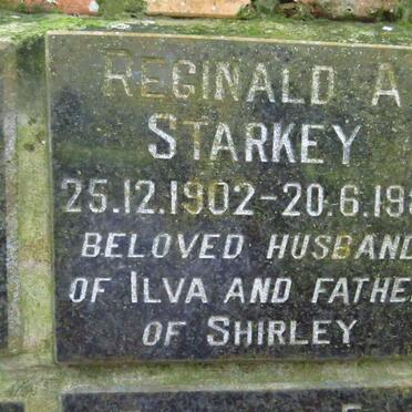 STARKEY Reginald A. 1902-1981