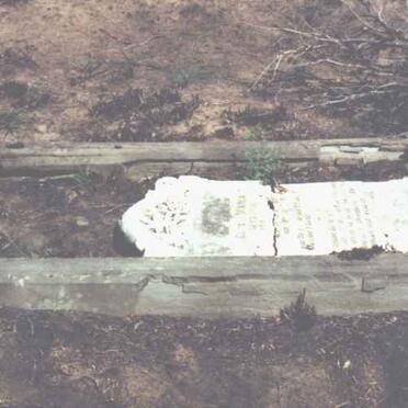 Eastern Cape, LADY GREY district, Verdruk Fontein 25, Solitaire farm cemetery