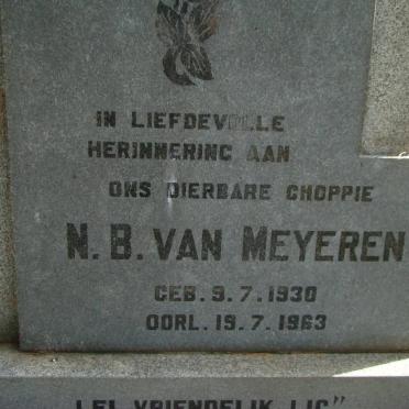 MEYEREN N.B., van 1930-1963