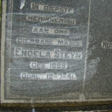 STEYN Engela 1888-1941