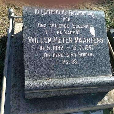 MAARTENS Willem Pieter 1892-1957
