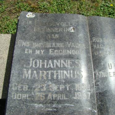 ? Johannes Marthinus 1889-1957