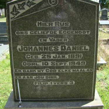 STEYN Johannes Daniel 1891-1949