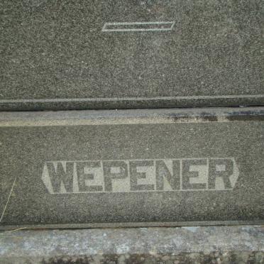 WEPENER Frederick Jacobus 1860-1945