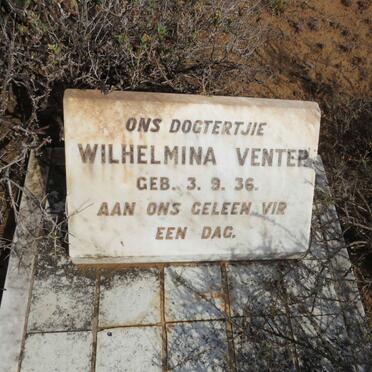 VENTER Wilhelmina 1936-1936