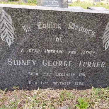 TURNER Sidney George 1911-1969
