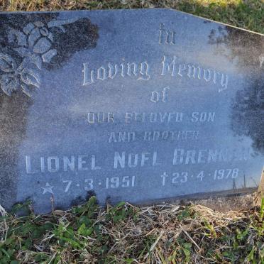 BRENNAN Lionel Noel 1951-1978