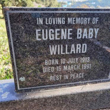 WILLARD Eugene Baby 1913-1991