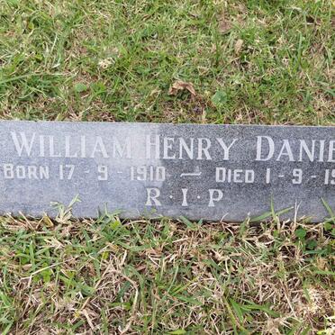 DANIEL William Henry 1910-1976