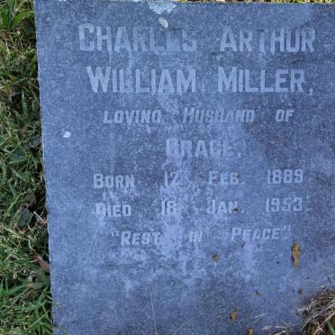 MILLER Charles Arthur William 1889-1953