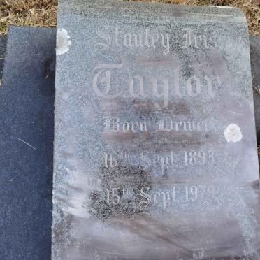 TAYLOR Stanley Iris nee DRIVER 1893-1979