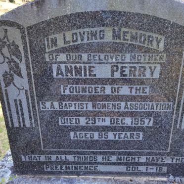 PERRY Annie -1957