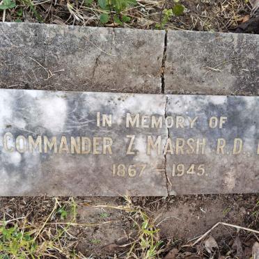 MARSH Z. 1867-1945