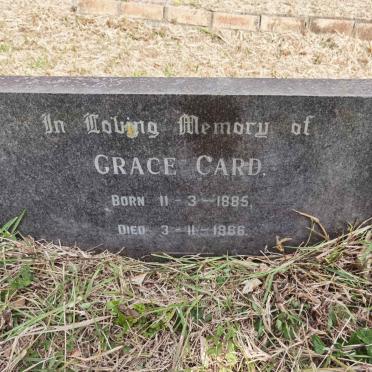CARD Grace 1885-1966