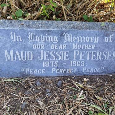 PETERSEN Maud Jessie 1875-1963