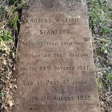 STANFORD Robert William 1847-1932