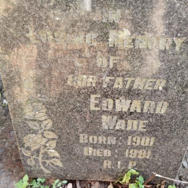 WADE Edward 1901-1981