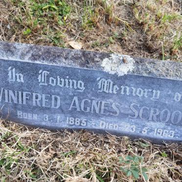 SCROOBY Winifred Agnes 1885-1963