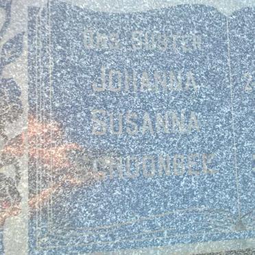 SCHOONBEE Johanna Susanna 1890-1963