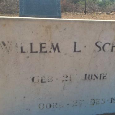 SCHOONBEE Willem L. 1849-1916