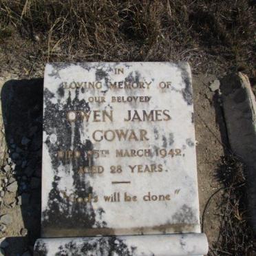 GOWAR Owen James -1942