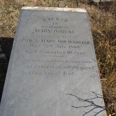 WEBSTER Mary Dorcas -1869