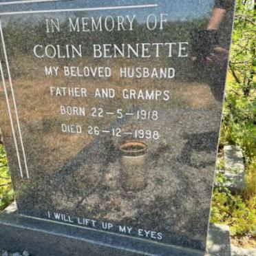 BENNETTE Colin 1918-1998
