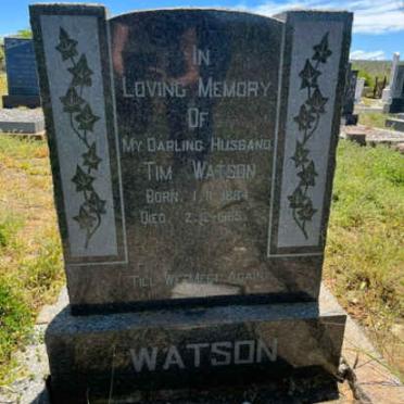 WATSON Tim 1884-1965