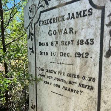 GOWAR Frederick James 1843-1912