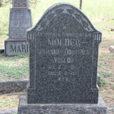VOSLOO Johanna Dorothea 18?? - 1993