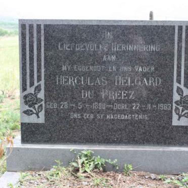 PREEZ Herculas Helgard, du 1898-1963