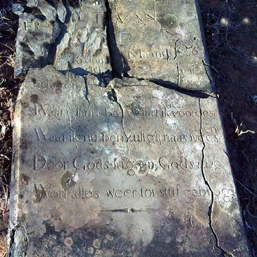 Eastern Cape, SOMERSET EAST district, Cookhouse, Roode Wal 87, farm cemetery