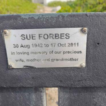 Eastern Cape, ST. FRANCIS BAY, Seaside Memorial plaque